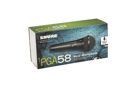 (ATD) SHURE PGA58-XLR-E