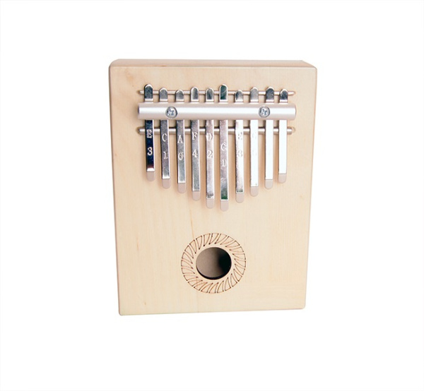 KMKr-1-NAT Piastra Калимба, резонаторная, 10 язычков, прямоугольная, Мозеръ