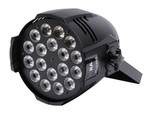 (LUT) PLC006 Светодиодный прожектор, RGBWAUV LED 18х12Вт, Bi Ray