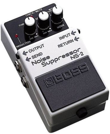 NS-2 Noise Suppressor педаль для электро и бас гитары, BOSS
