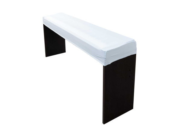 Aka-013W Накидка для цифрового пианино универсальная, белая, Lutner