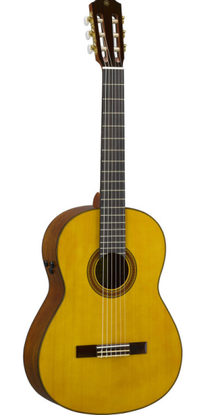 CG-TA NATURAL Трансакустическая классическая гитара. Yamaha
