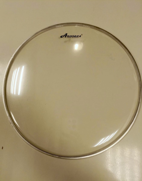 ARCLR-14 Пластик для малого и том барабана 14", прозрачный, Arborea