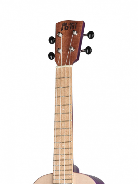 UKL-PR Укулеле концертный, цвет пурпурный, Poni