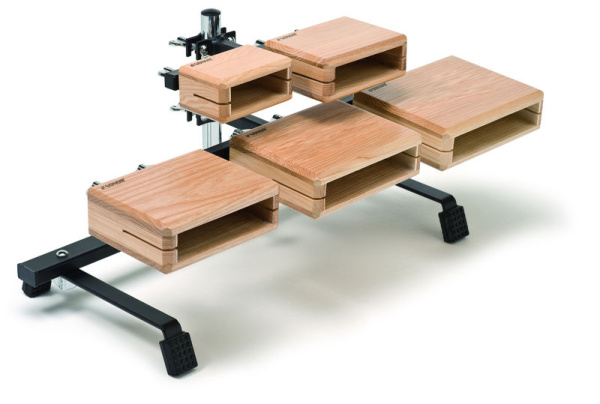 90617800 TT5 Temple Block Набор деревянных блоков на стойке, Sonor