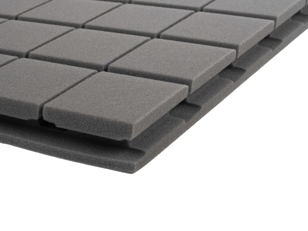 АП78-ЧЁРНЫЙ Акустический поролон Декор 475 475х475х50, АТЕХ