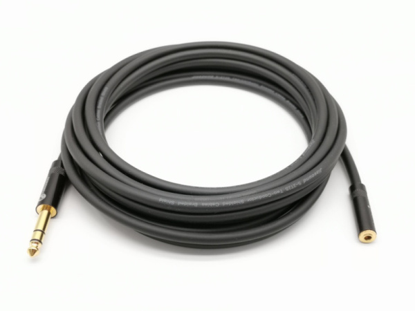 E49-6,35-3,5F-0300-0 Удлинитель-переходник 6,35-3,5мм female, 3м, ZZcable
