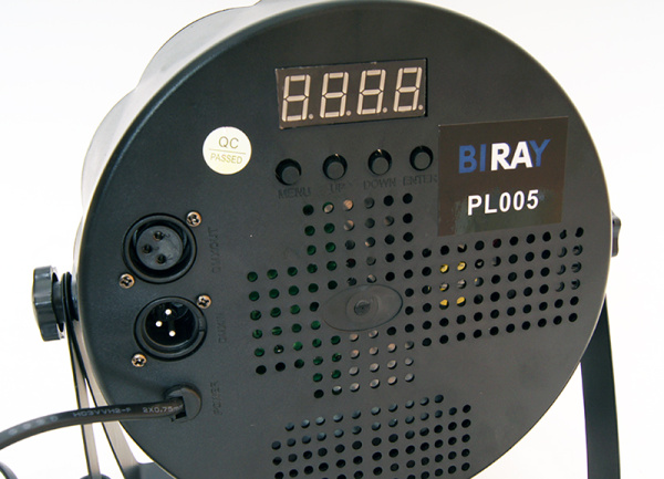 PL005 Светодиодный прожектор, RGBW 54х0.5Вт, Bi Ray