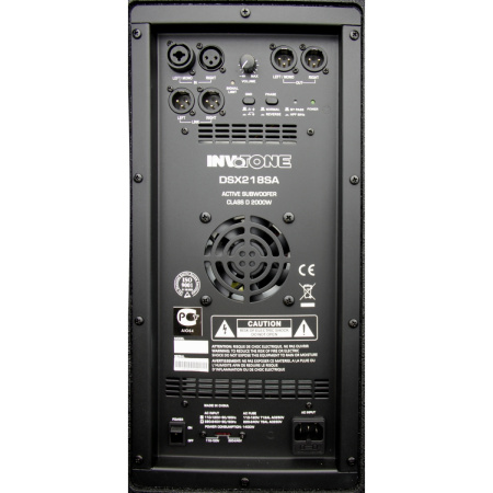 DSX218SA Активный сабвуфер со встроенным усилителем мощности класса D и со встроенным DSP,  INVOTONE