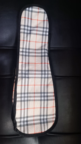 ЧУ1-Клетка Чехол для укулеле сопрано, в клетку, SOLO