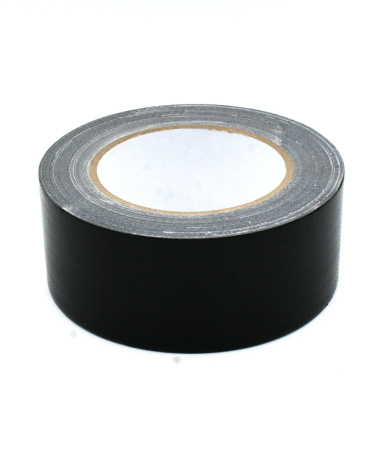 UG50/25В Клейкая лента Gaffer Tape@UTILITY (професс.тейп) 50мм/25м, глянцев, черный. DG Solutions