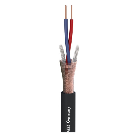200-0001 SC-Stage 22 Highflex Кабель микрофонный, 1м, цвет черный, Sommer Cable