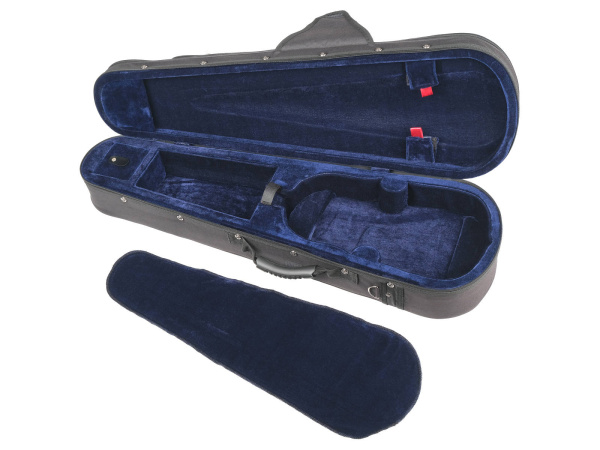 VC-G300-BKR-4/4 Футляр для скрипки размером 4/4, черный/красный, Mirra