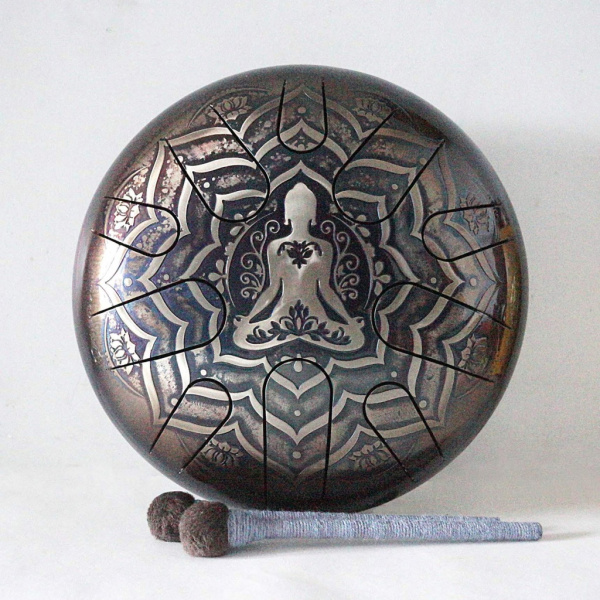 AL30-AM-BD Глюкофон 30см Будда, A Minor, Мастерская Алатырь