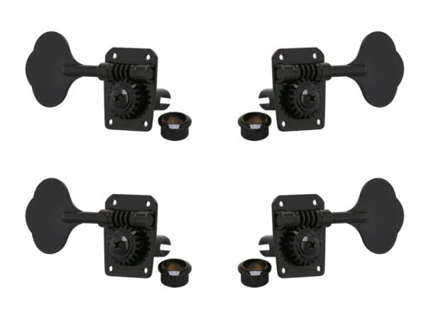 GB10-B-L2+R2 Колки для бас-гитары 2+2, черные, Gotoh