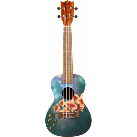 AUC-33 ORCHID Укулеле-концерт, чехол в комплекте FLIGHT 