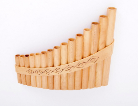 Panpipe-15-Soprano Пан-флейта 15 трубок сопрано d2-d4. Hora