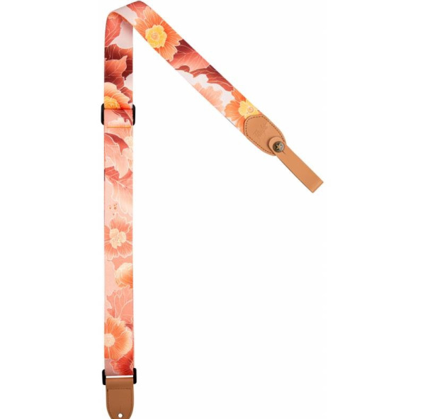 S35 FLOWER Ремень для укулеле, материал полипропилен. FLIGHT