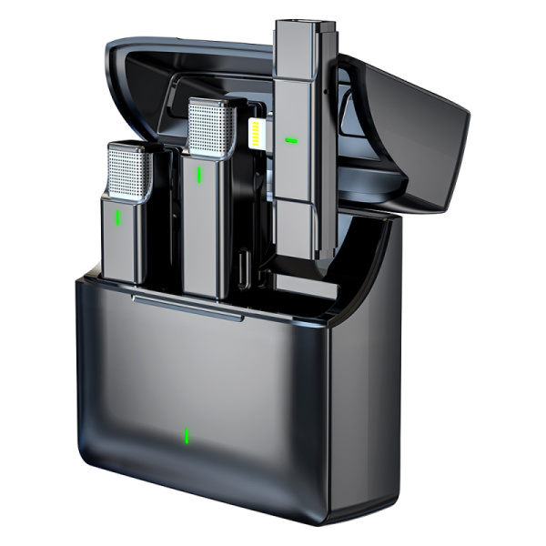 CYA06-B-L  Беспроводной комплект из 2 микрофонов петличек, Lightning, Simple Fly