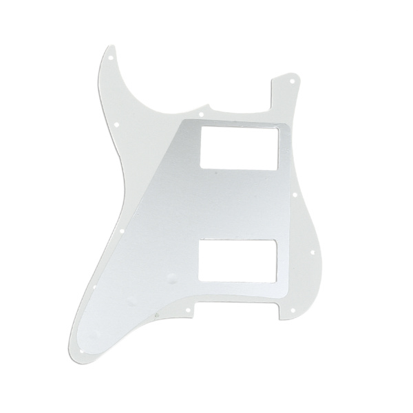 MX1379AW Защитная накладка электрогитары Fender Stratocaster HH, 3 слоя, белая, Musiclily