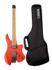 HL-1A-RD Электрогитара, красная, в комплекте чехол, Caraya