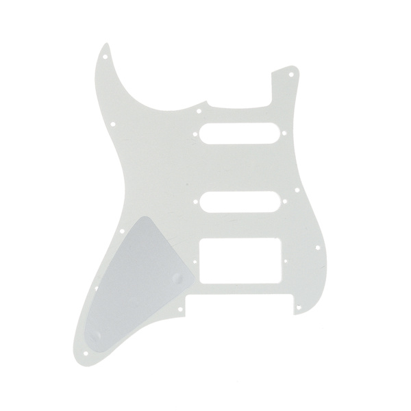 MX1380AW Защитная накладка гитары Fender Stratocaster HSS, 3 слоя, белая, Musiclily