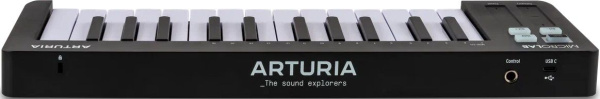 MicroLab MK3 Black MIDI-клавиатура, 25 клавиш, черный цвет. ARTURIA 