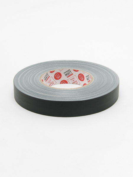 MATT50025/50В Клейкая лента Gaffer Tape@MATT (професс. тейп) 25мм/50м, матовый, черный. DG Solutions