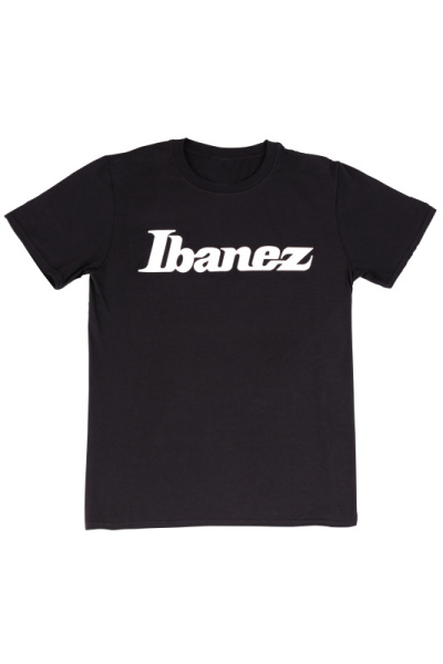 LOGO T-SHIRT BLACK XL Футболка черная, IBANEZ