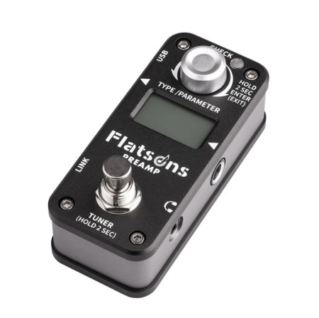 FPR1 Preamp black Педаль эффектов, Flatsons