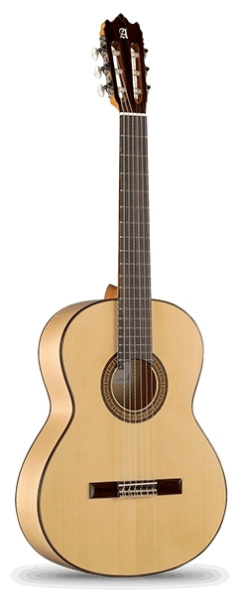 8.206 Flamenco Student 3F Классическая гитара, защитная накладка, Alhambra