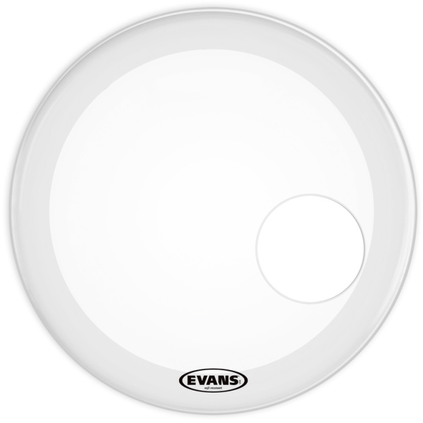 BD22RGCW Пластик для бас барабана на 22",  серия EQ3 Coated White. Цвет/покрытие - белый Evans