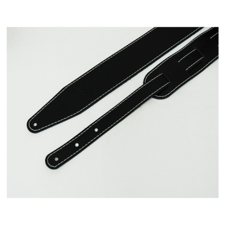 FL111045LP Premier Ремень для гитары, кожаный, черный, Fidel