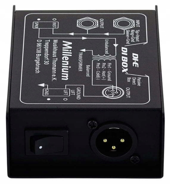 DI-E DI-box Пассивный ди-бокс, Millenium