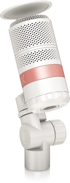 GoXLR MIC-WH Динамический микрофон со встроенным поп-фильтром, цвет: белый. TC HELICON