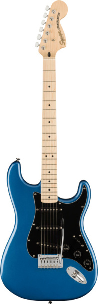 SQUIER Affinity Stratocaster MN Lake Placid Blue электрогитара, FENDER 