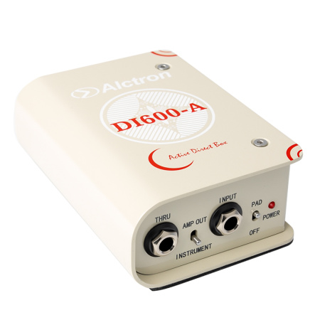 DI600-A D.I. Box Дибокс, Преобразователь акустического сигнала, активный, Alctron