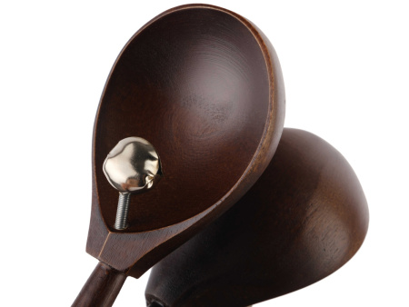 MS-T2-LZ-05 Ложки в станке с бубенцами, тонировка, Мастерская Сереброва