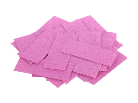 OPCP Бумажное конфетти 20х50мм, розовый, упаковка 1 кг, Foix