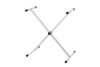 Q-1XA-WH Стойка для клавишных инструментов, одинарная X, белая, Foix
