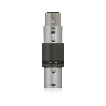 MIC LINK микрофонный предусилитель, усиление до +27 дБ, фантомное питание. BEHRINGER