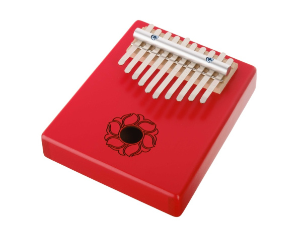 KMKr-2R Escudo Калимба из резонансной сосны, красный цвет. Мозеръ