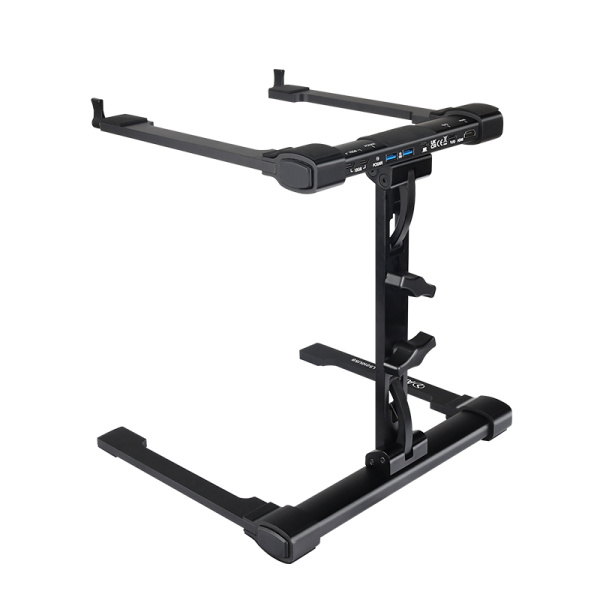 LS010USB Подставка для ноутбука DJ с USB-концентратором, Alctron