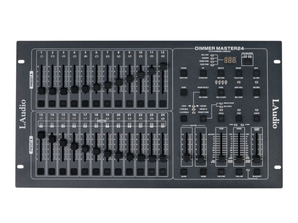 Dimmer-Master-24 DMX/MIDI Контроллер, LAudio