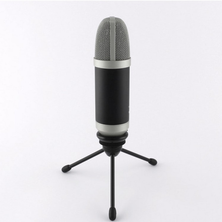 MCU-01-C Микрофон конденсаторный USB, черный, RECORDING TOOLS