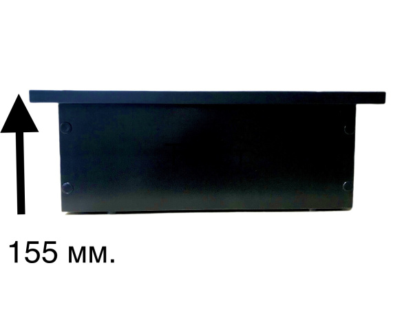 KN-01 Подставка для ног юного пианиста, чёрная, Lutner