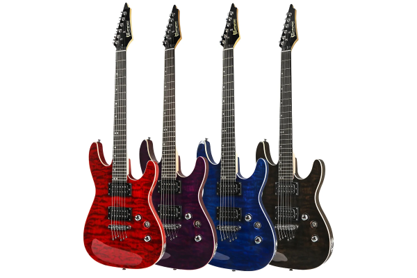 (TDN) BULLFIGHTER D-170 BK электрогитара, цвет черный, чехол в комплекте