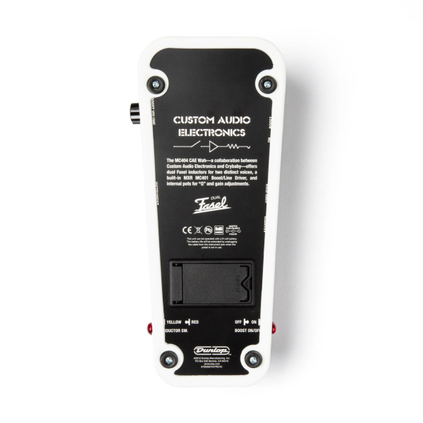 MC404 CAE Wah Педаль эффектов, Dunlop