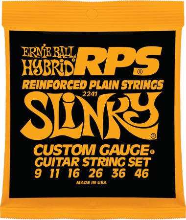 P02241 струны для эл.гитары RPS Hybrid Slinky (9-46), Ernie Ball 