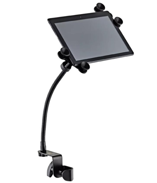 OTBH-DLX Держатель для планшета с креплением на стойку, черный, Ortega